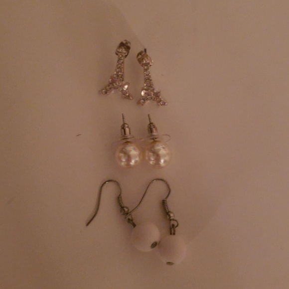 Set of 3 earrings - Picture 1 of 4